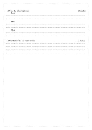 F 1-geography-paper-form-1-mid-term-2-exam-2017 | PDF