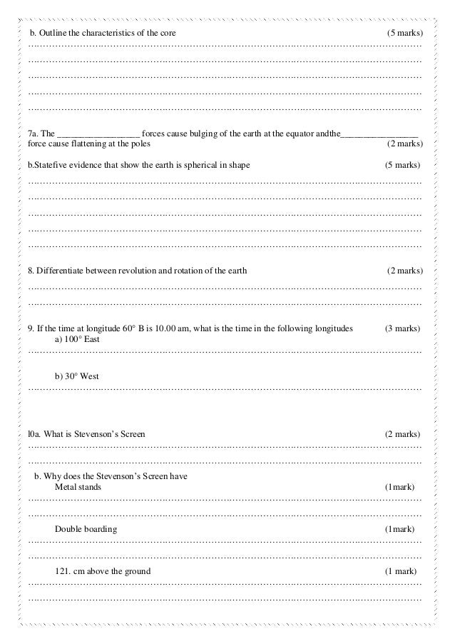 F 1geographypaperform1midterm2exam2017