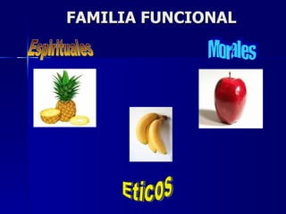 FAMILIA FUNCIONAL
 