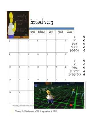 *Tomás   de Iriarte nació el 18 de septiembre de 1750
 