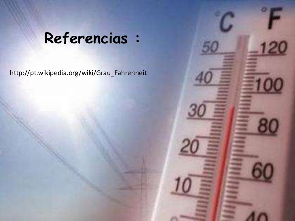 Escala Termométrica Fahrenheit