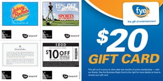 F.y.e Retention device