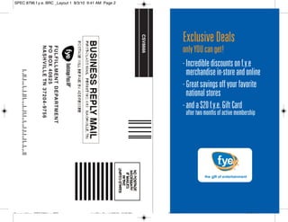 F.y.e Retention device