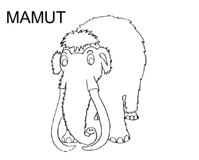 Pintura Rupestre Para Colorear