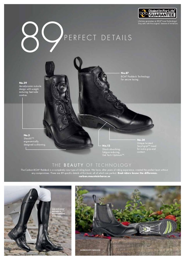 mountain horse safety boots