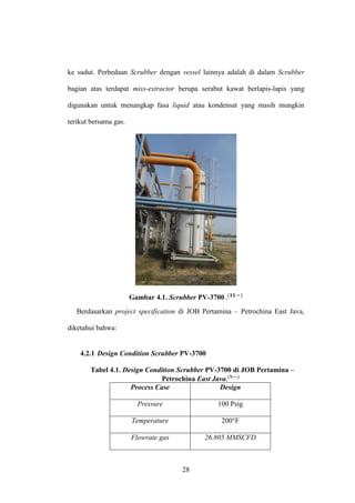 Miss Extractor Prinsip Kerja Sistem Pengendalian Tekanan pada Scrubber PV-3700 | PDF