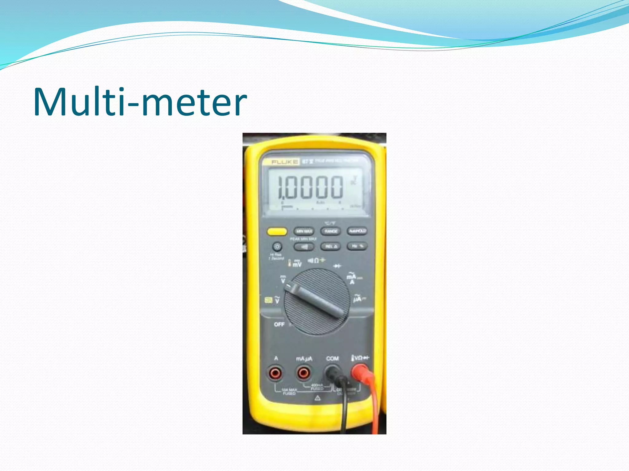 Multi-meter 
 