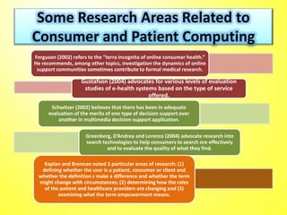 F. consumer's use of informatics | PPTX
