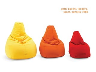 gatti, paolini, teodoro,
sacco, zanotta, 1968
 