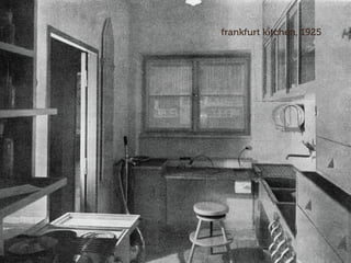 frankfurt kitchen, 1925
 