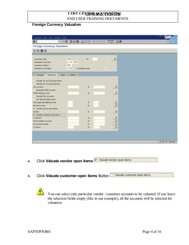 F 05 Foreign Currency Valuation - 