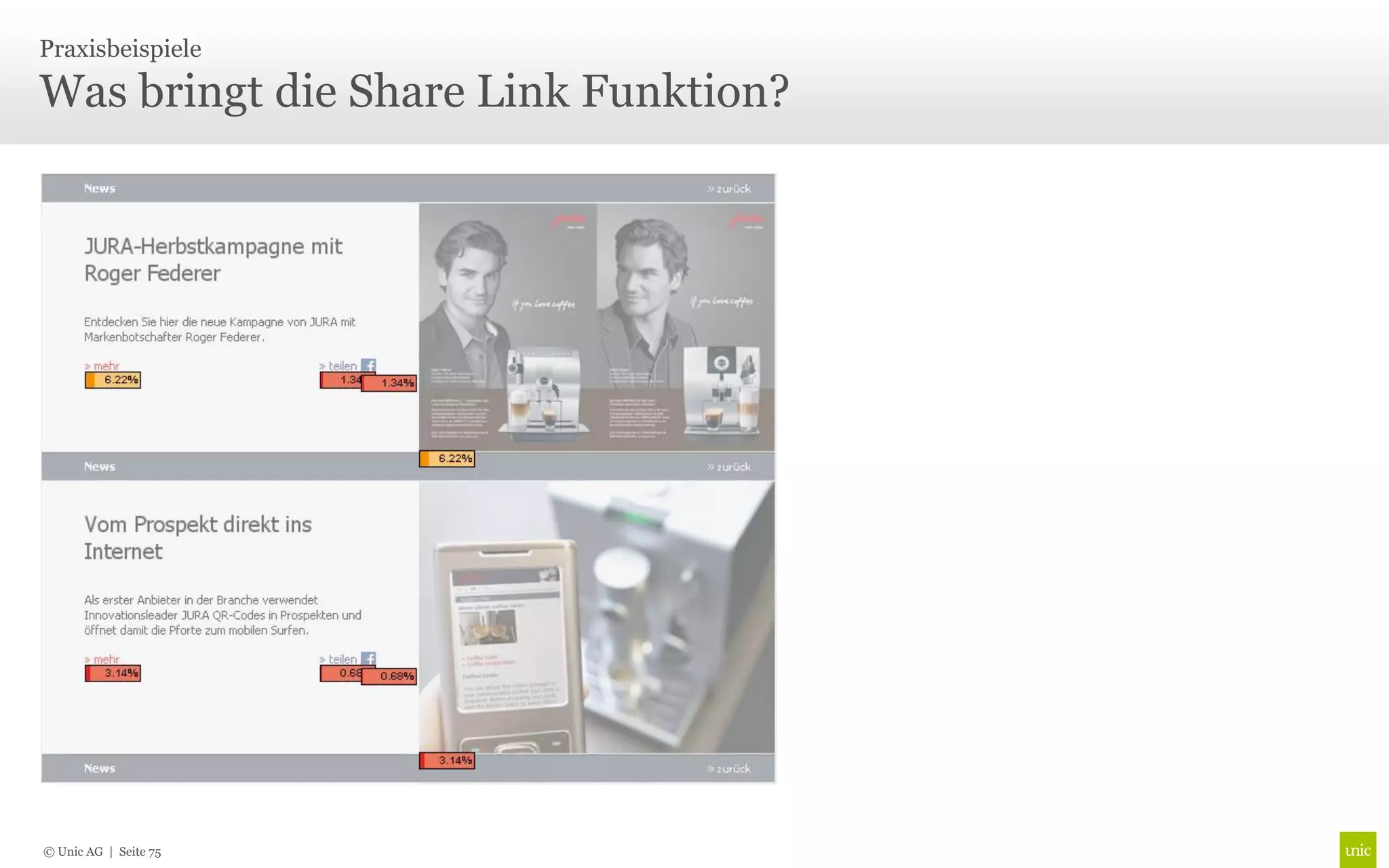 Praxisbeispiele

Was bringt die Share Link Funktion?




© Unic AG | Seite 75
 