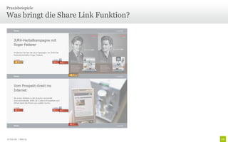 Praxisbeispiele

Was bringt die Share Link Funktion?




© Unic AG | Seite 75
 