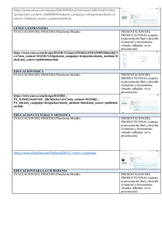 F. producto final b.g.u. 