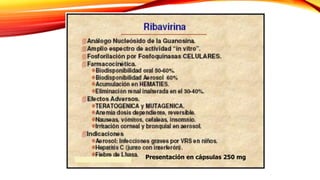 Presentación en cápsulas 250 mg
 