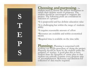 Comprehensive Guide to Project Method in Education: Principles, Types ...