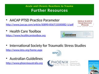 Aacap Guidelines.pdf F.4-PTSD-post traumatic stress disorderPowerPoint-20151.pptx