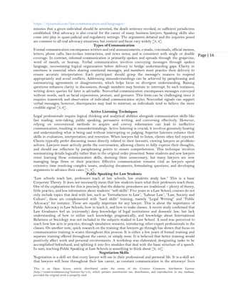 Effective Communication Skills for Law Students (www.kiu.ac.ug) | PDF