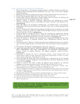 The Role of Debate in Legal Education (www.kiu.ac.ug) | PDF