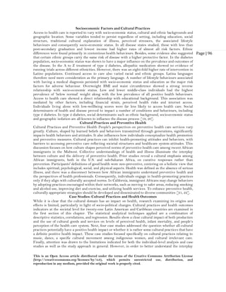 The Impact of Cultural Practices on Health Outcomes (www.kiu.ac.ug) | PDF