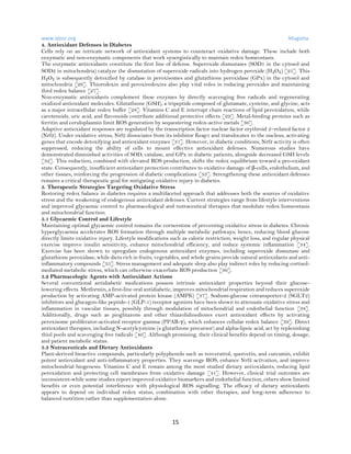 Interplay Between Oxidative Stress and Antioxidant Defenses in the ...