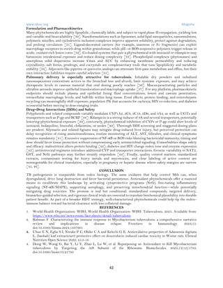 Redox-Immune Crosstalk in Tuberculosis: The Role of Antioxidant ...