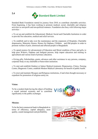 F 310 report on performance evaluation of banking sector of bangladesh ...