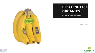 ETHYLENE FOR
ORGANICS
“ TROPICAL FRUIT”
 