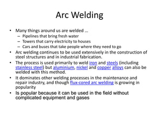 ARC WELDING | PPTX