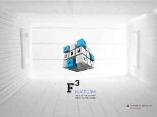 F cube Platform - Healthy Lifestyle through Play