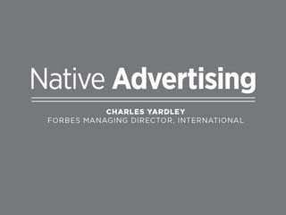 Hot Topic: Where Native Advertising Goes Next @ DPS Europe, 2/6/15