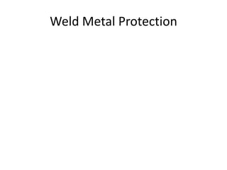 Weld Metal Protection

 