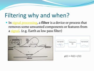 F k filter and weiner filter | PPTX | Digital Audio | Computer Software ...