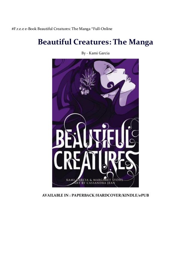 F.r.e.e eBook Beautiful Creatures The Manga