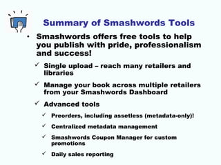 2016 Smashwords Survey - How to sell more books Slide 126