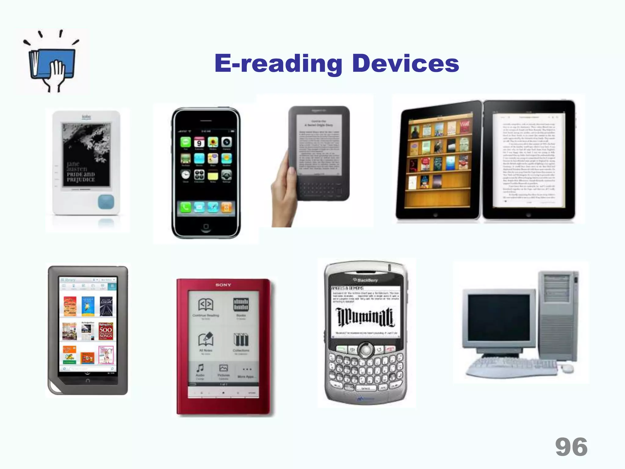 E-reading Devices
96
 