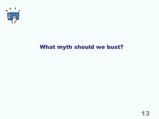 What myth should we bust?
13
 