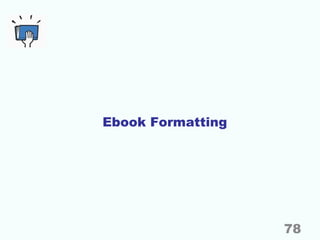 Ebook Formatting
78
 