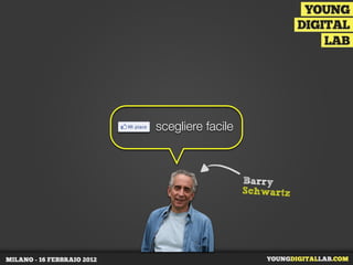 scegliere facile
Barry
Schwartz