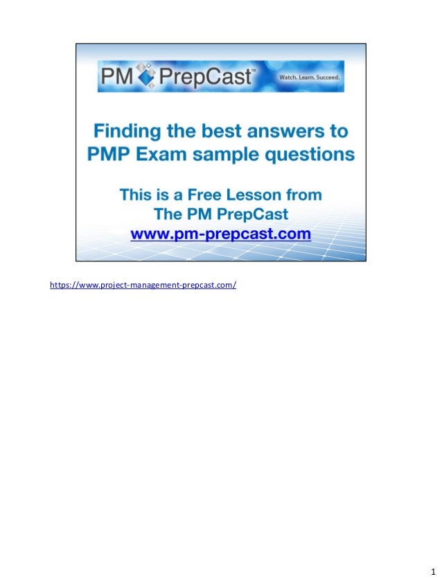 200 Free Pmp Exam Questions Based On Pmbok Guide 5th