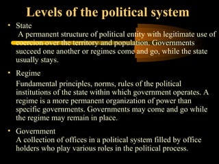 Stable Political System systems theory | PPT