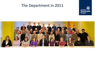The Department in 2011
 