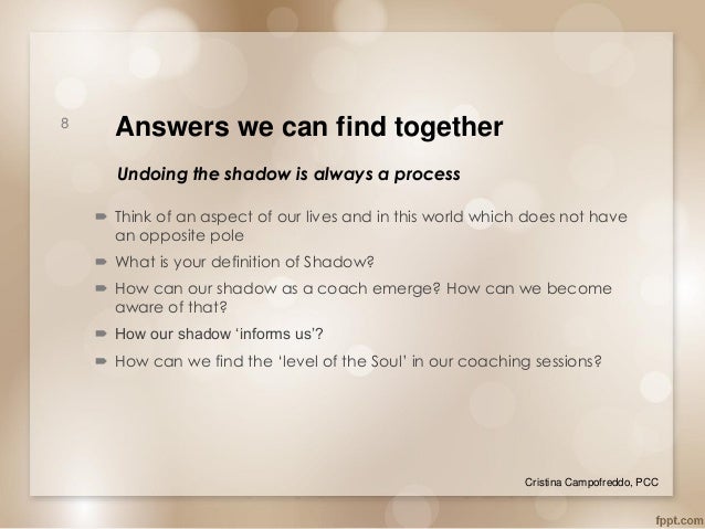 Our Shadow Presentation