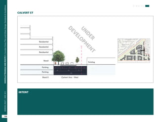 S T R E E T S
OAKVILLETRIANGLEANDROUTE1|CorridorVisionPlanandUrbanDesignStandards&Guidelines
108
WORKINGDRAFT/JUNE2015OAKVILLETRIANGLEANDROUTE1|CorridorVisionPlanandUrbanDesignStandards&Guidelines
108
WORKINGDRAFT/JUNE2015
CALVERT ST
INTENT
UNDER
DEVELO
PM
ENT
 