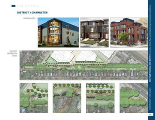 P L A N D I S T R I C T SP L A N D I S T R I C T S
DISTRICT 1 CHARACTER
TOWNHOUSES
MOUNT
JEFFERSON
PARK
27
OAKVILLETRIANGLEANDROUTE1|CorridorVisionPlanandUrbanDesignStandards&GuidelinesWORKINGDRAFT/JUNE252015
 