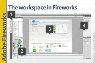 Workspace in Adobe Fireworks