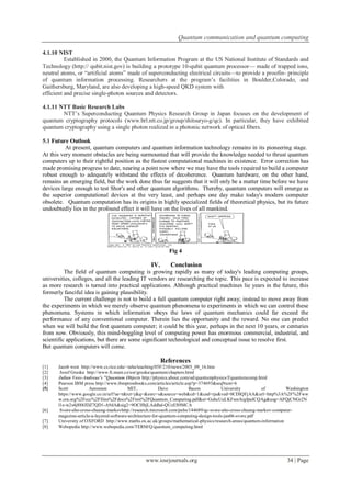 Quantum communication and quantum computing | PDF