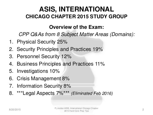 ASIS-CPPトレーリングサンプル