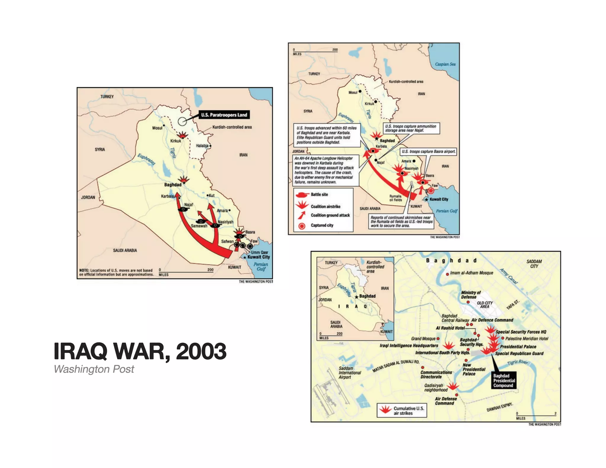 IRAQ WAR, 2003
Washington Post
 