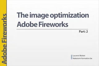 The image optimization Adobe Fireworks - 2